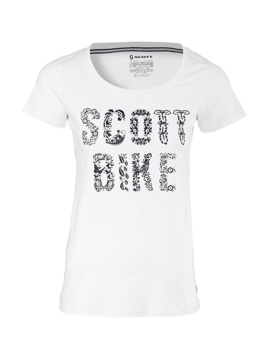 Scott Womens 15 Casual s/sl T-Shirt, white - Bild 1