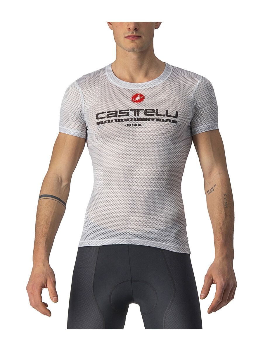 Castelli Pro Mesh BL Short Sleeve, silver gray - Bild 1