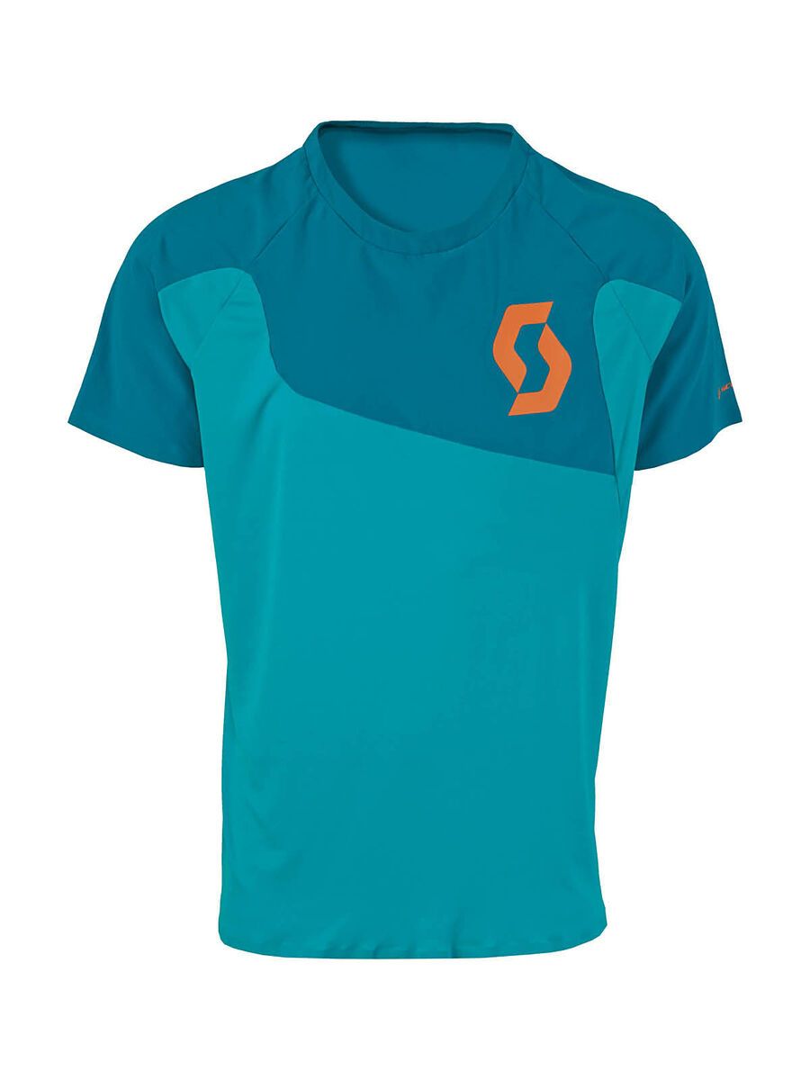 Scott AMT s/sl Shirt, medium blue/orange - Bild 1