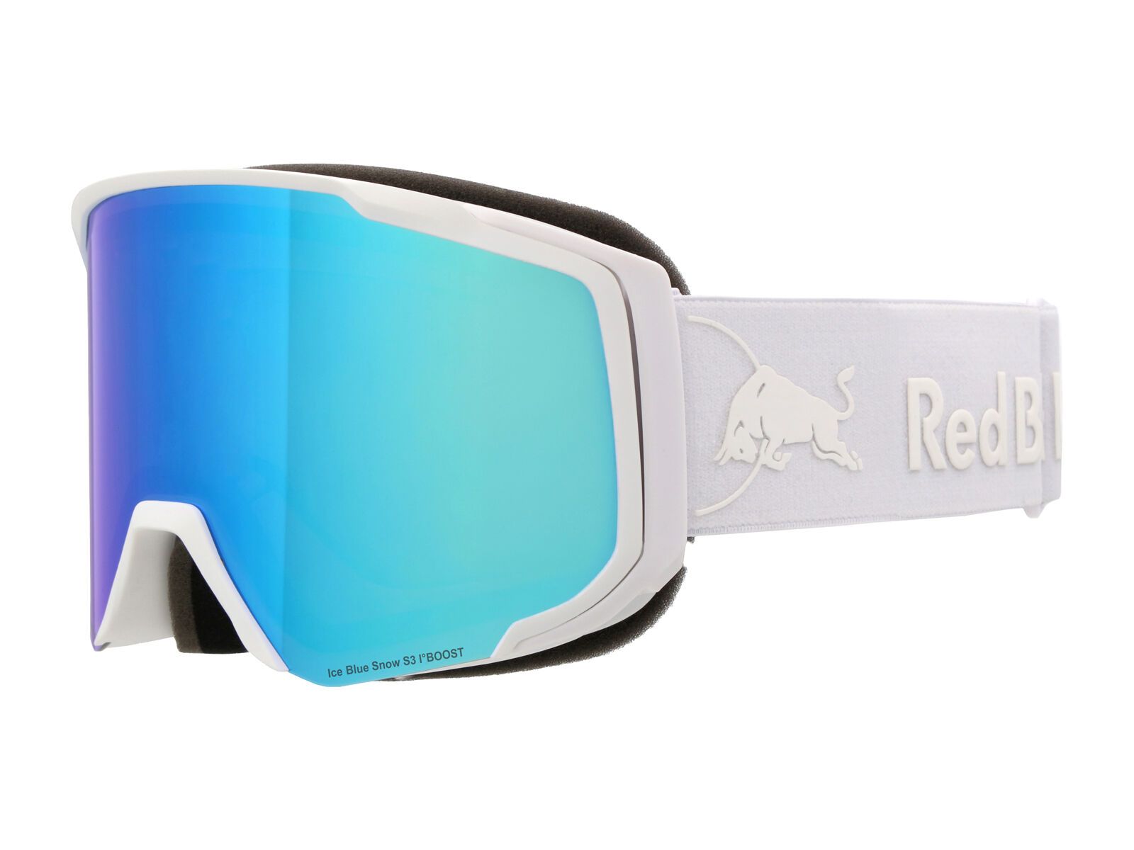 Red Bull Spect Eyewear Jibb, Smoke-Blue Mirror / white - Bild 4