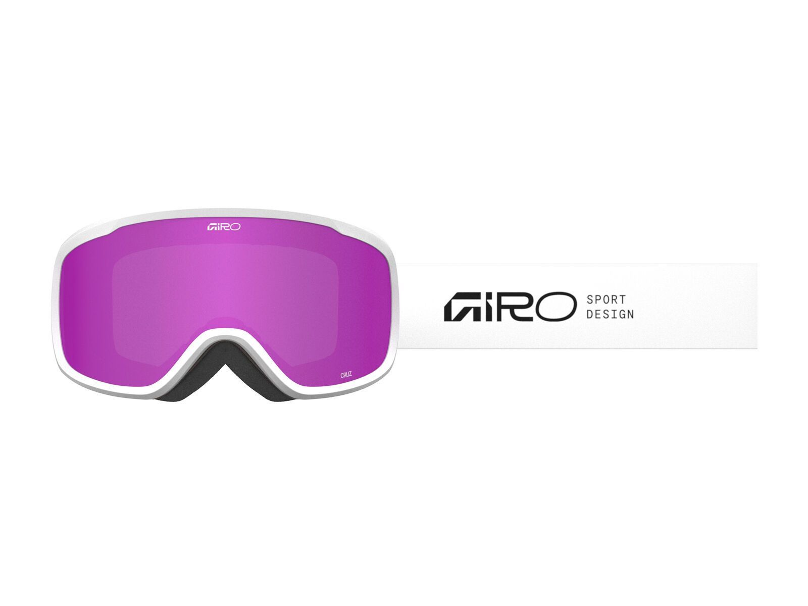Giro Cruz, Amber Pink / stacked white - Bild 1