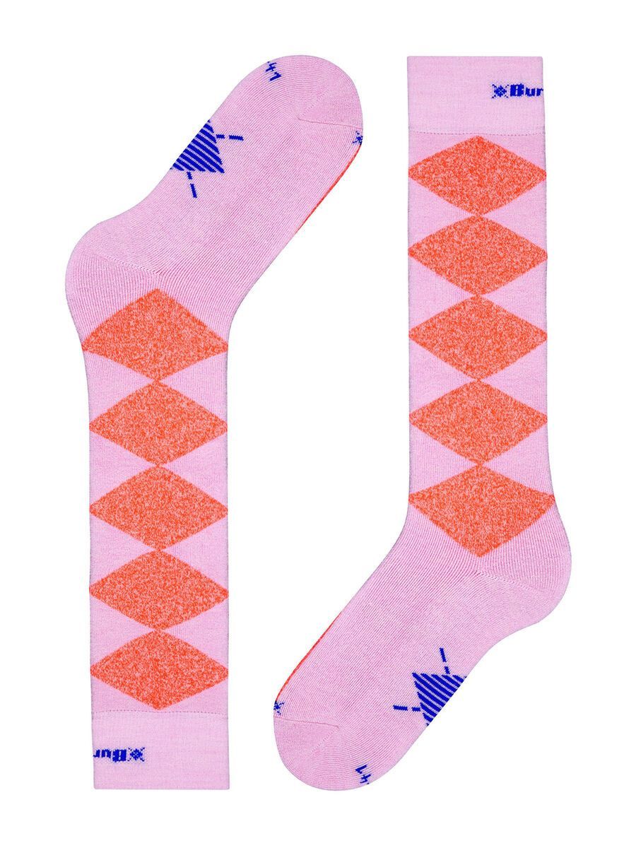 Falke Burlington Snow Rhomb Girl Kniestrümpfe, marshmellow - Bild 2