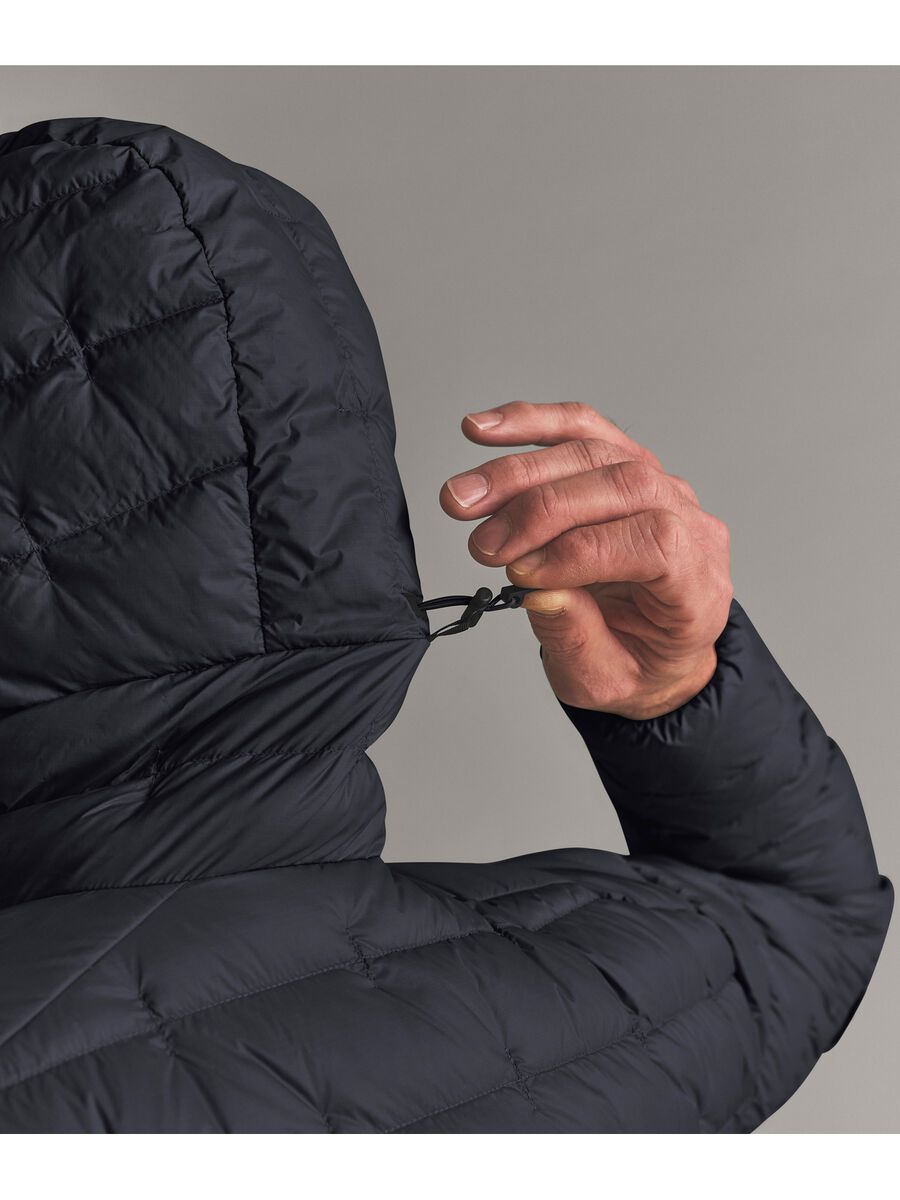 Ortovox DownWool 180 Hooded Jacket M, black raven - Bild 4