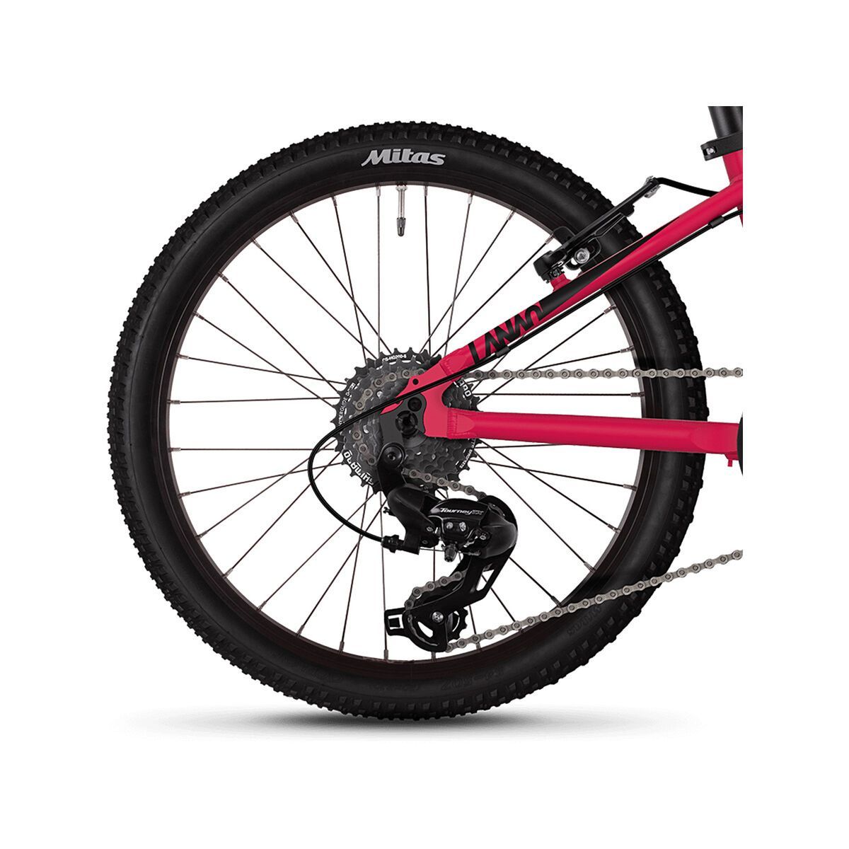 Ghost Lanao 2.0 AL, rubi pink/jet black - Bild 5