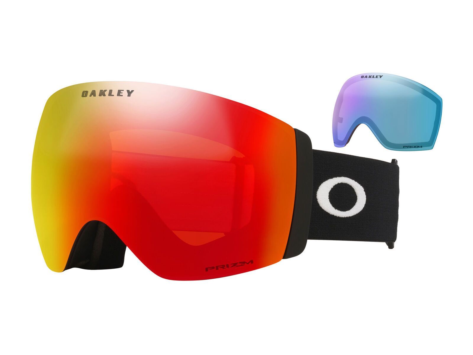 Oakley Flight Deck Pro L, Prizm Snow Torch Iridium & Iced / matte black - Bild 1