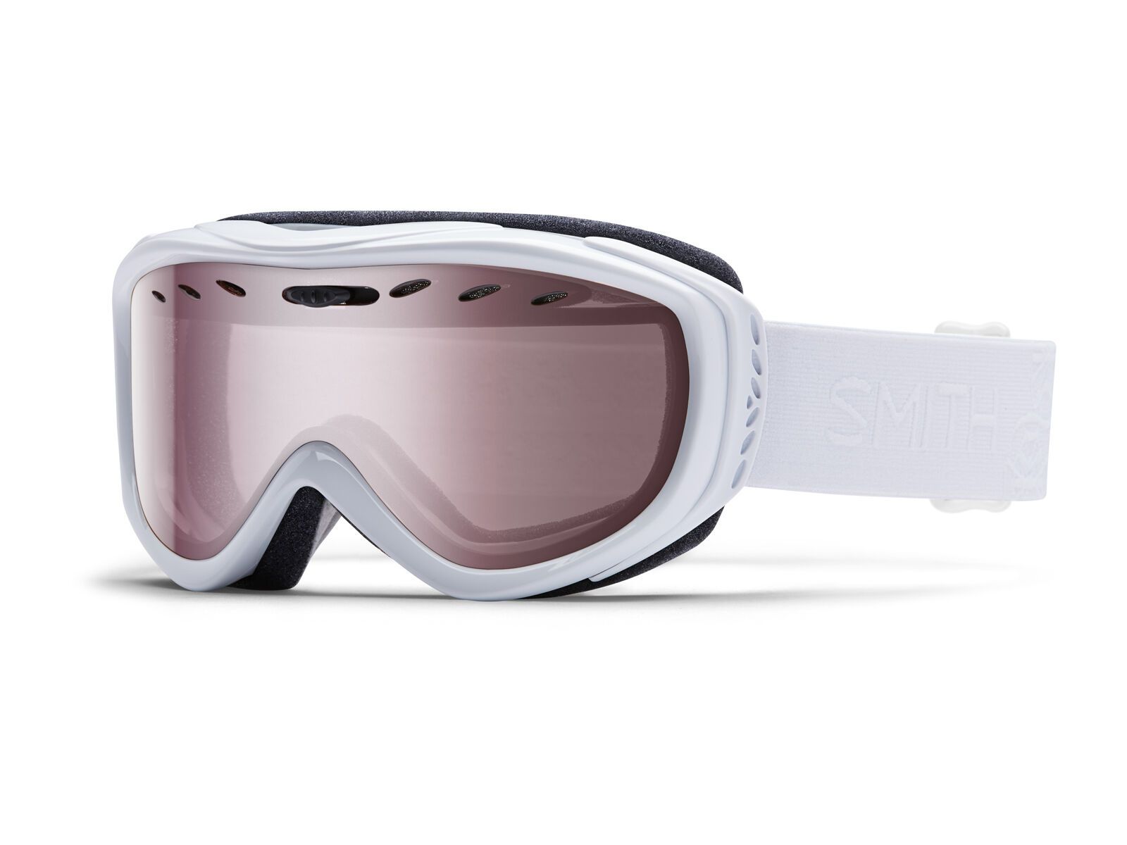 Smith Cadence + Spare Lens, white/ignitor mirror/yellow - Bild 1