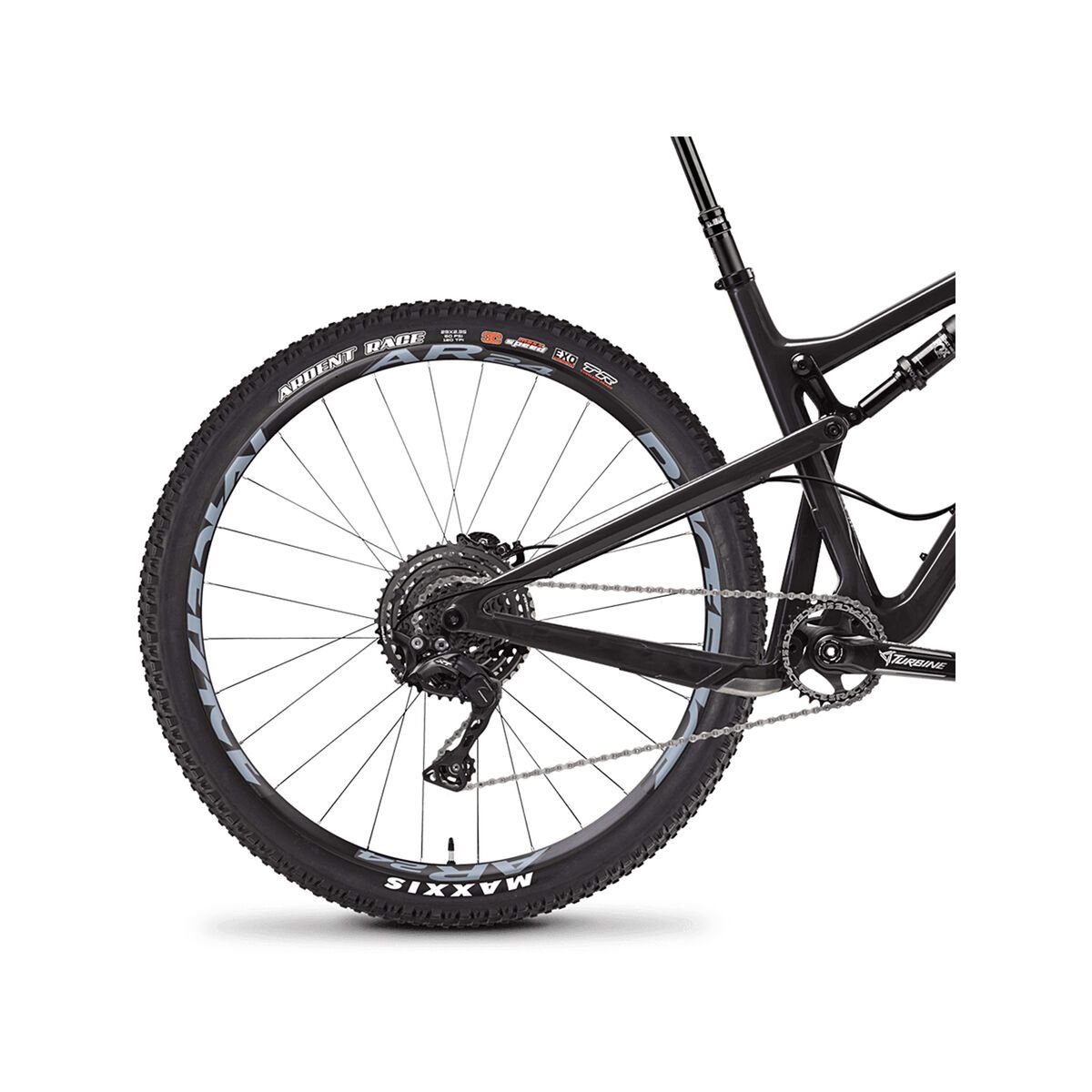 Santa Cruz Tallboy C XE 29, gloss carbon and tan - Bild 5