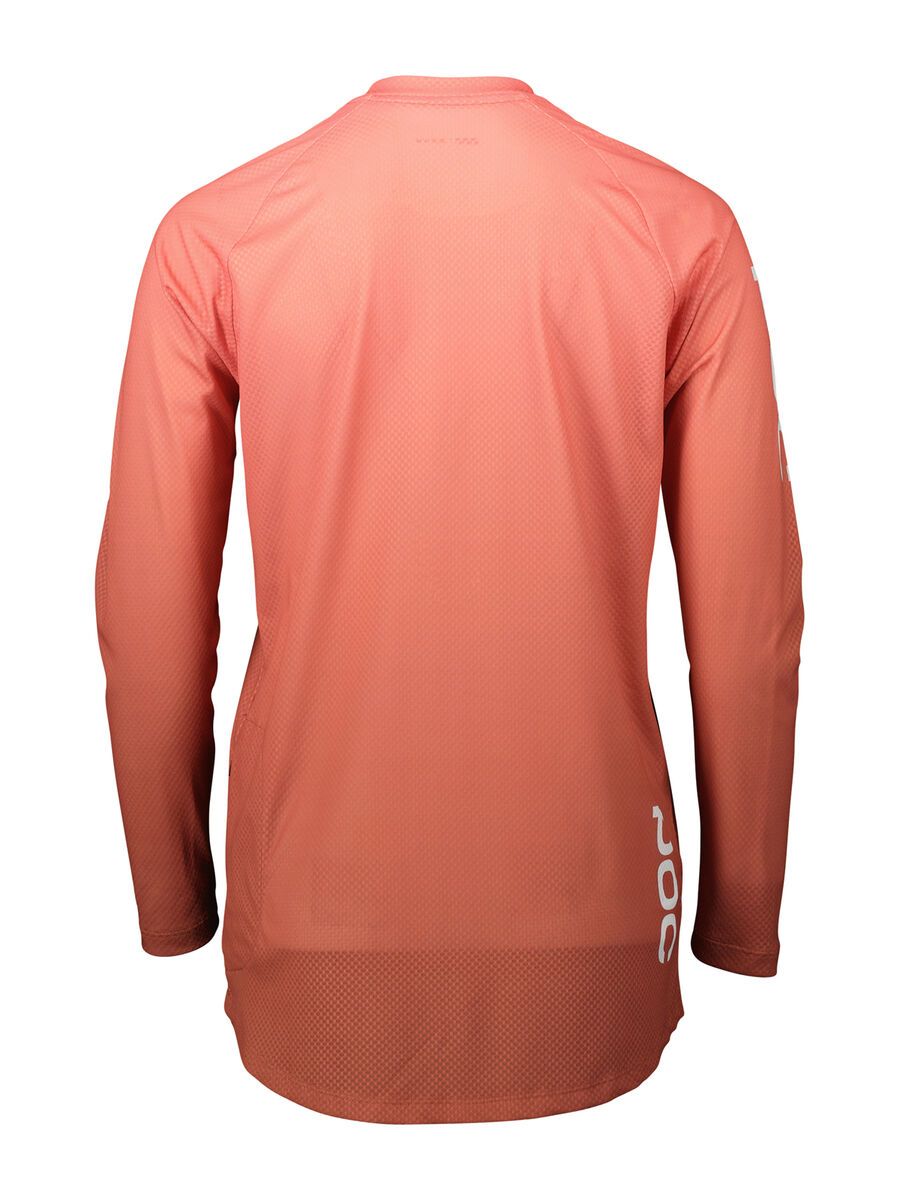 POC W's Essential MTB Lite LS Jersey, gradient ammolite coral - Bild 3
