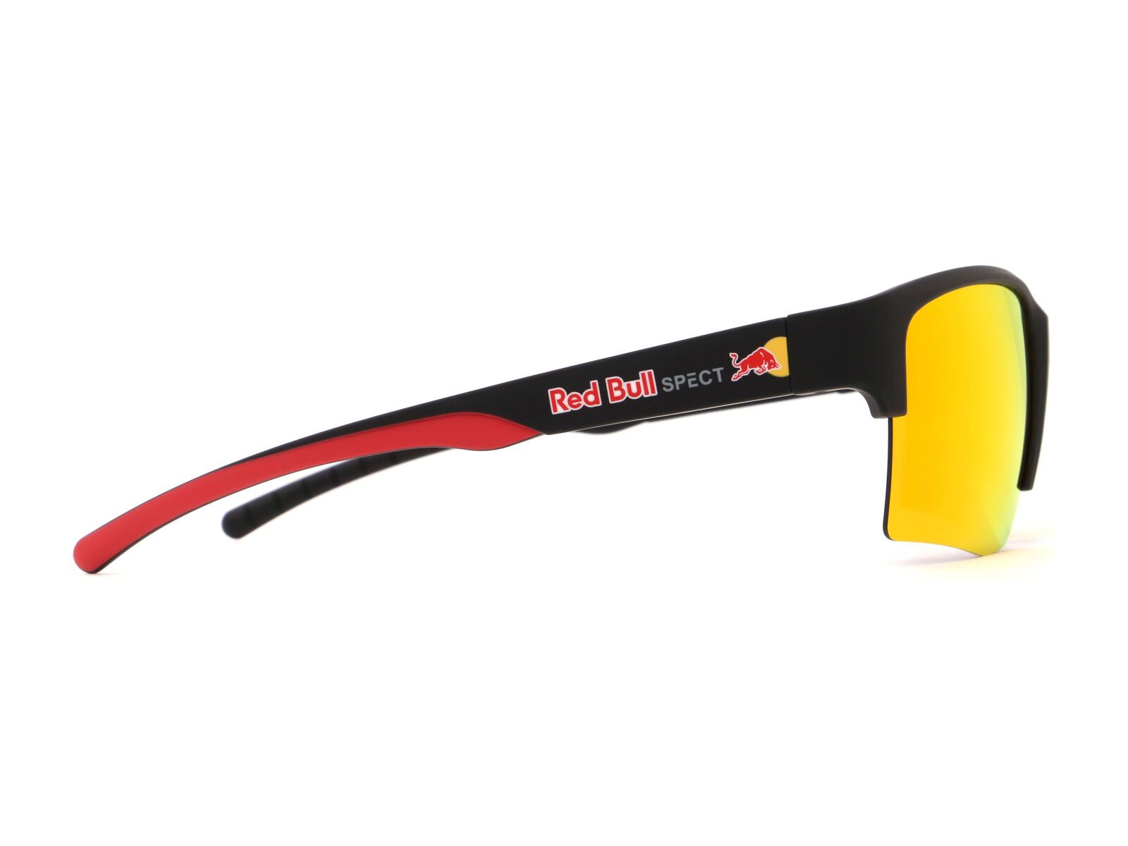Red Bull Spect Eyewear Chain, Brown-Red/Orange Mirror / soft touch black - Bild 2