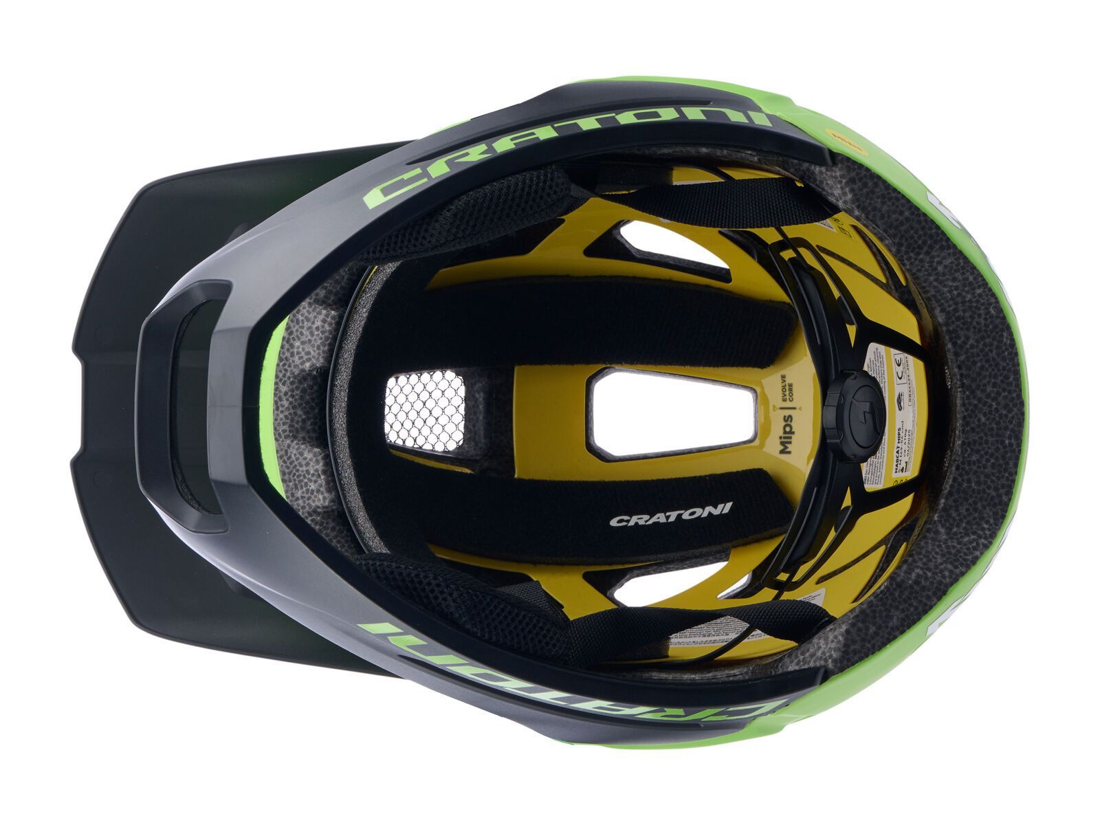 Cratoni MadCat MIPS, lime-black matt - Bild 5
