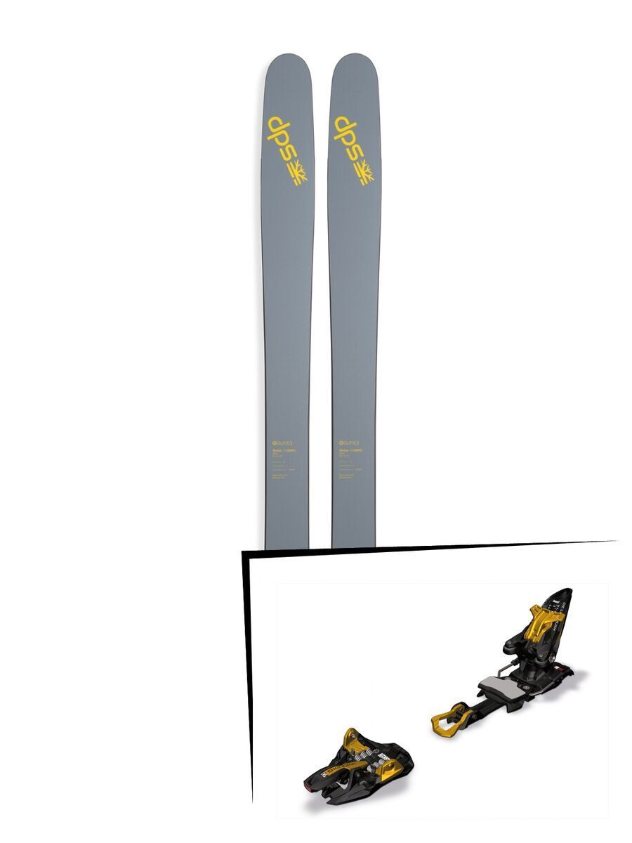 DPS Skis Set: Wailer 112 RPC Pure3 2016 + Marker Kingpin 10 - Bild 1