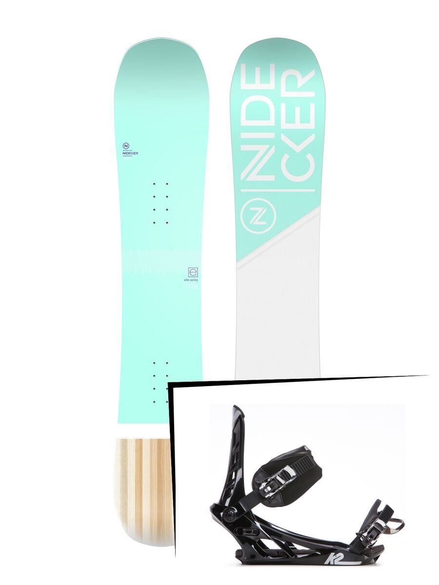 Set: Nidecker Elle 2019 + K2 Indy (1919534S) - Bild 1