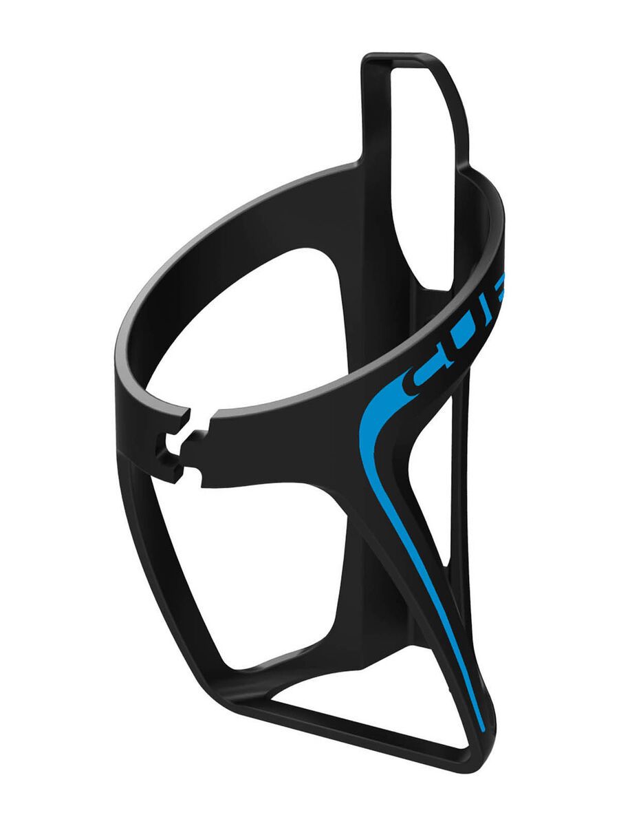 Cube Flaschenhalter HPP, matt schwarz/blau - Bild 1