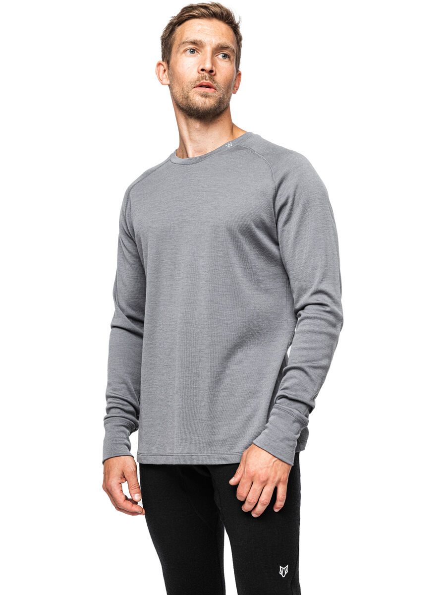 Woolf Merino Tuv LS, rock grey - Bild 5