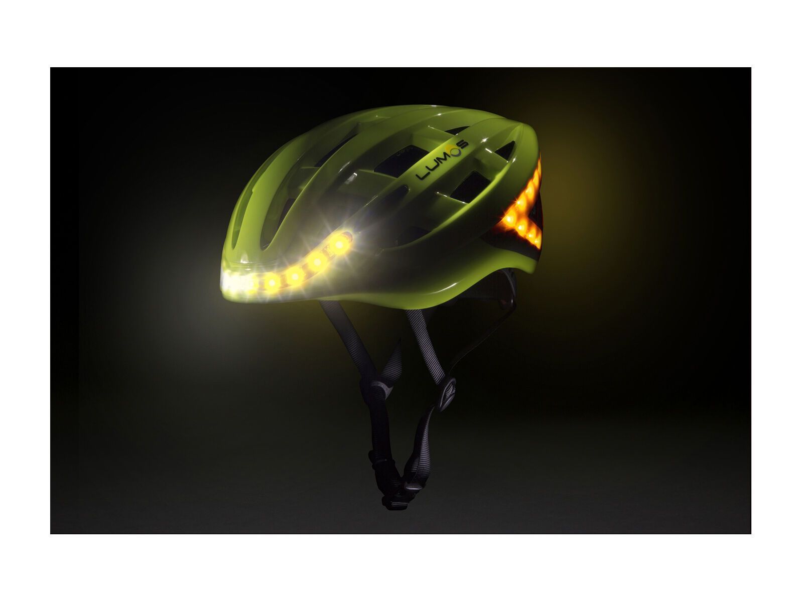 Lumos Kickstart Helmet, lime green - Bild 4