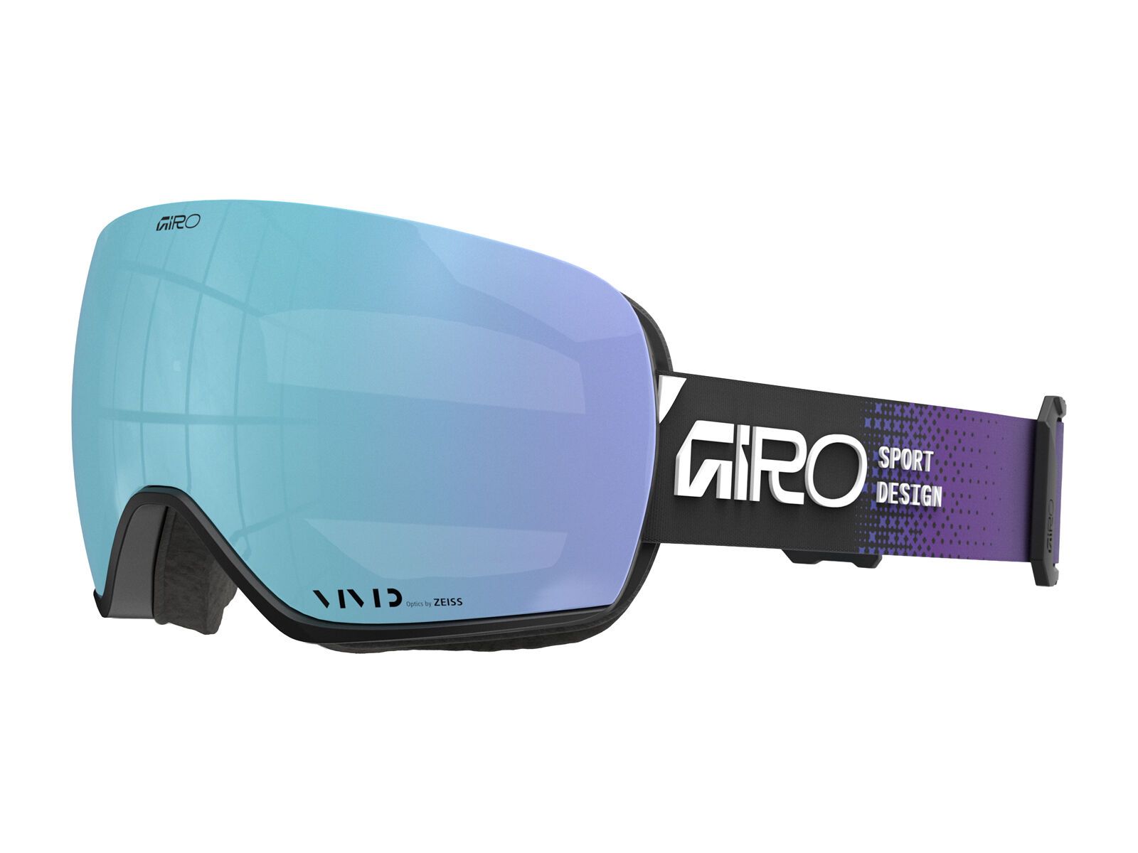 Giro Article II, Vivid Royal / stacked deep purple - Bild 1