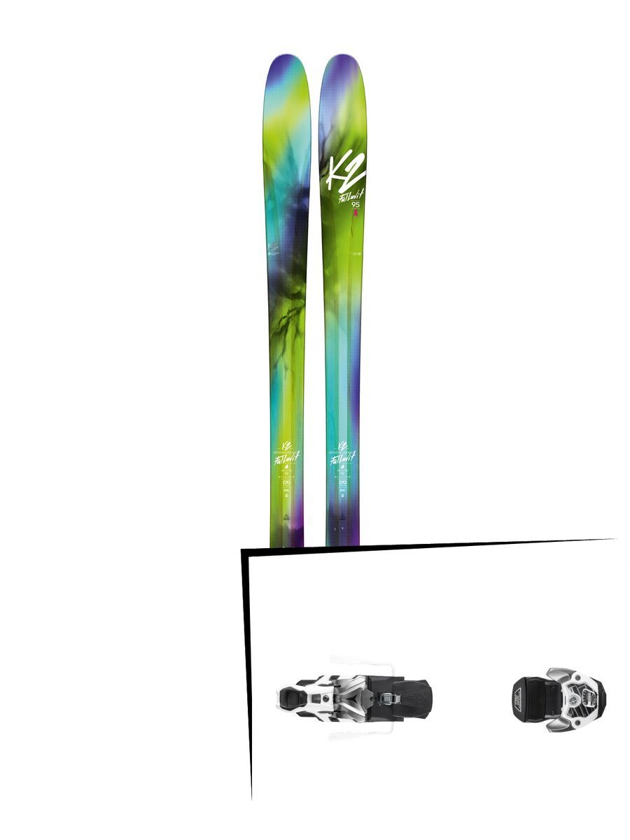 Set: K2 SKI FulLUVit 95Ti 2018 + Atomic Warden MNC 13 gun metal/white - Bild 1