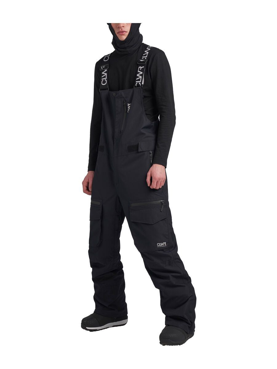 Colourwear Trabajo Bib Pants, black - Bild 1