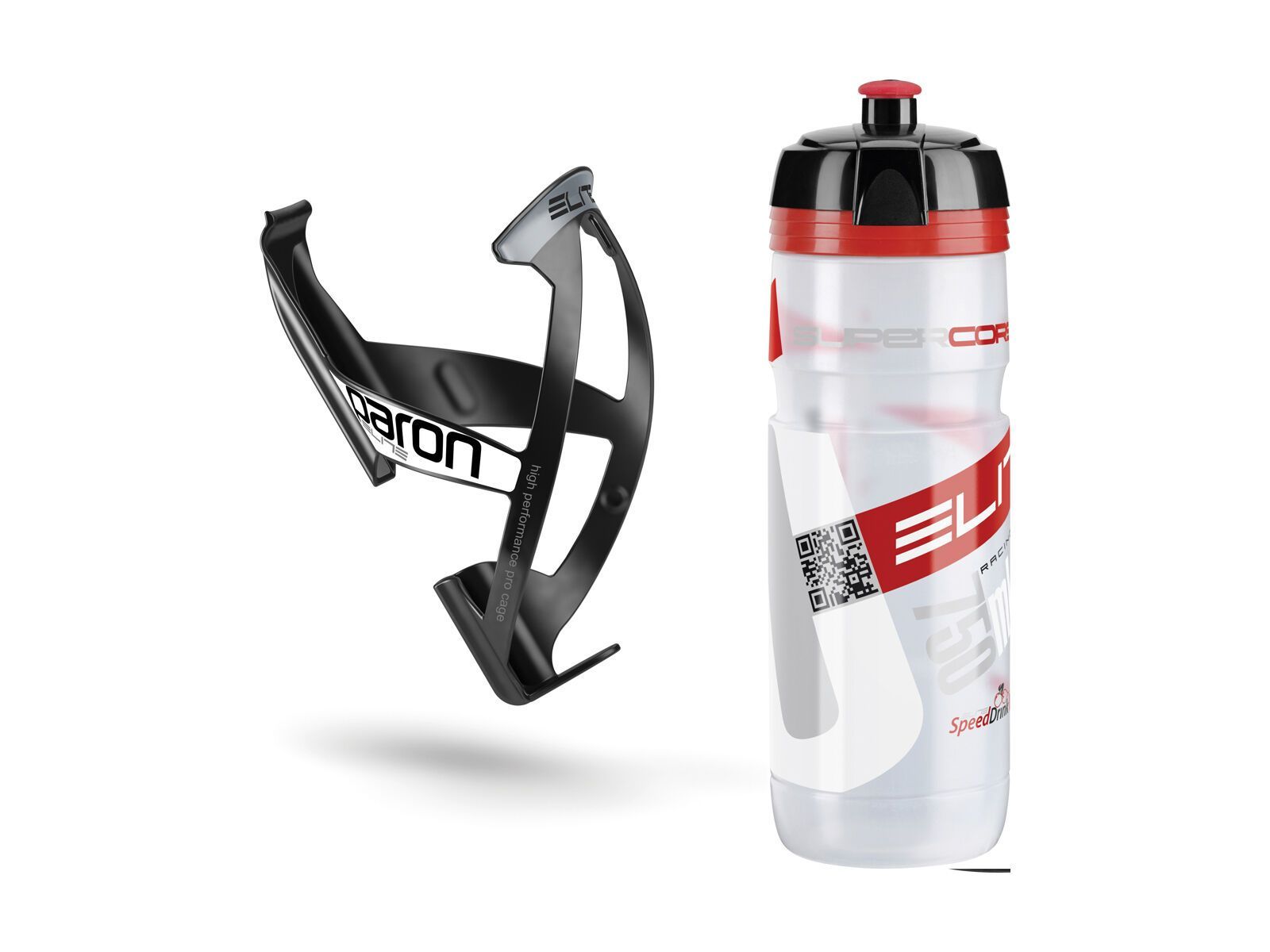 Elite Kit Supercorsa/Paron, clear-rot/schwarz-weiß - Bild 1