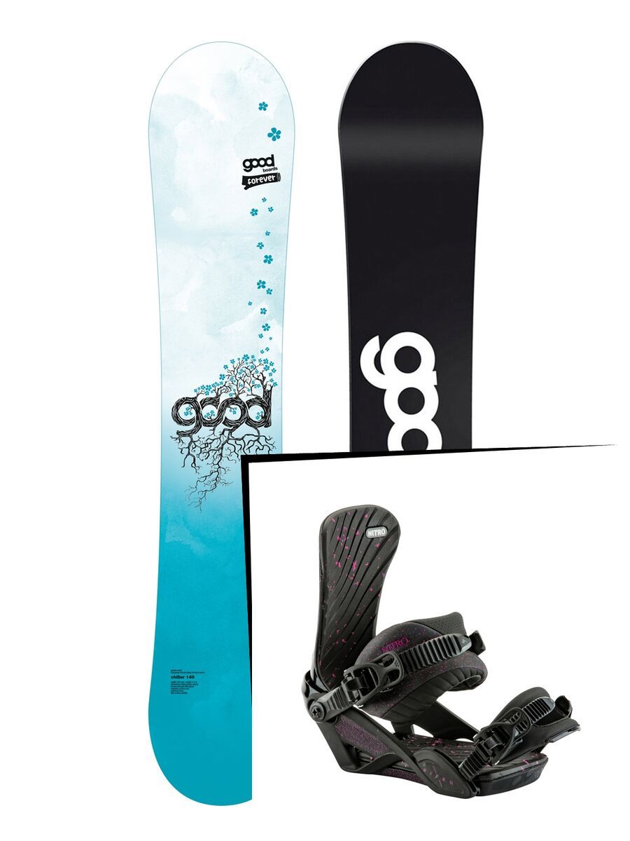 Set: goodboards Chiller Women 2017 + Nitro Ivy (1691172S) - Bild 1