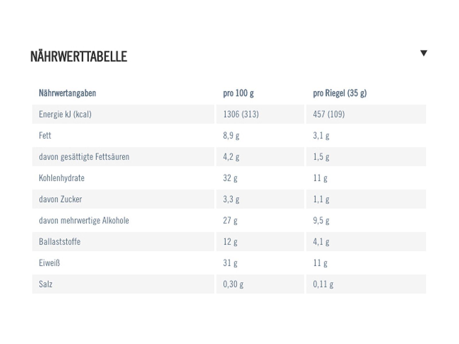 PowerBar Protein Plus Low Sugar - Chocolate Espresso - Bild 2