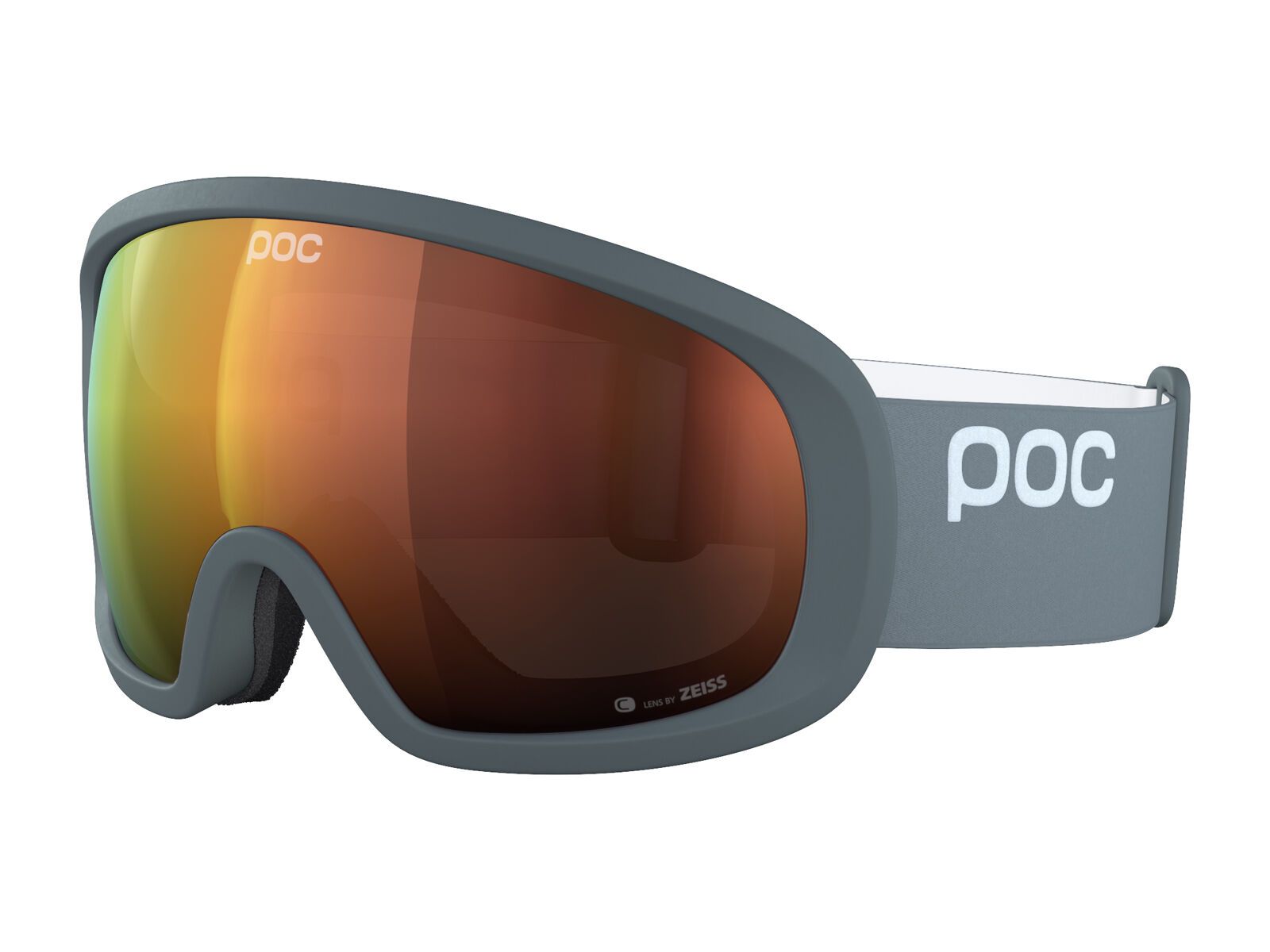 POC Fovea Mid Clarity Spektris Orange, pegasi grey - Bild 1