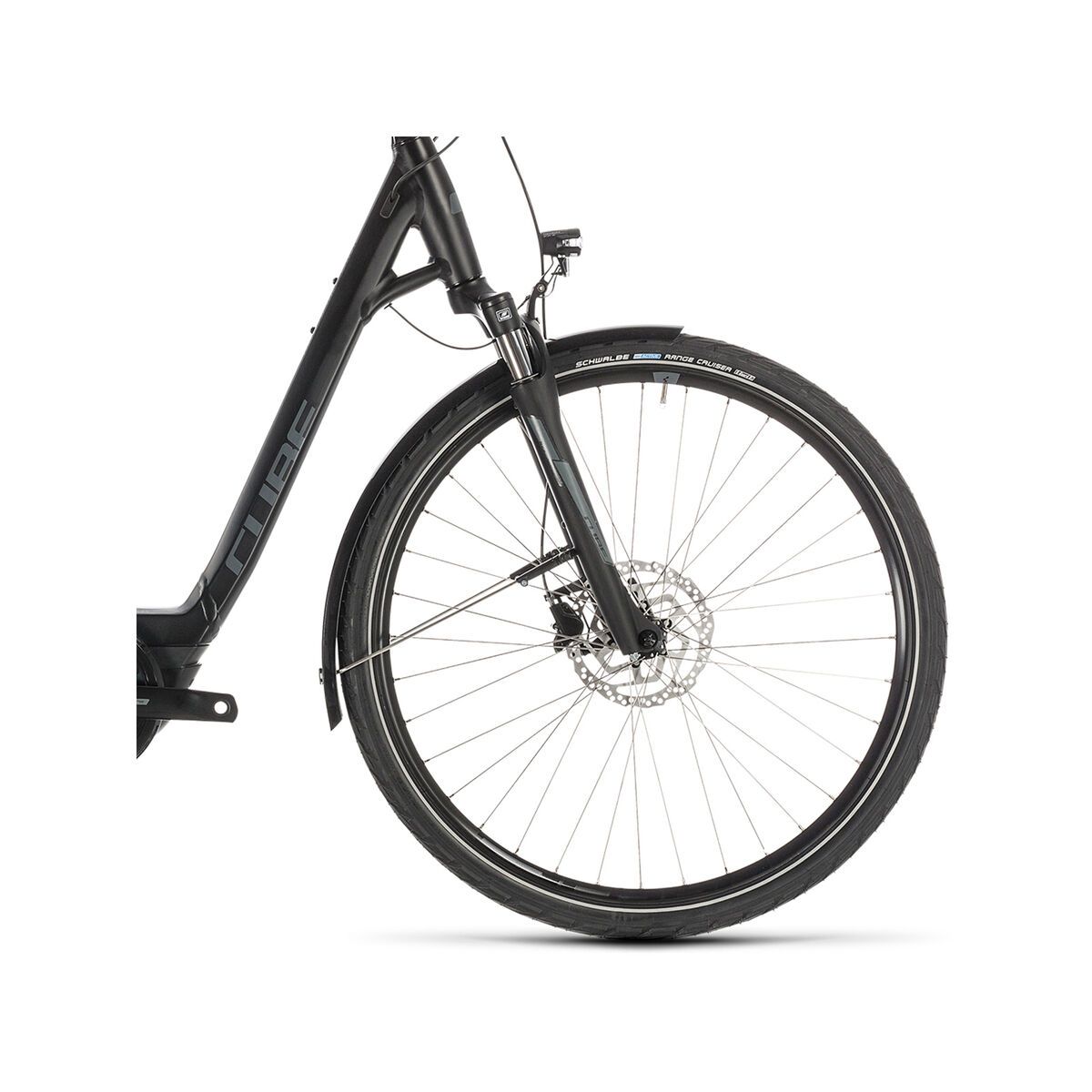 Cube Town Sport Hybrid ONE 400 Easy Entry, black´n´grey - Bild 2