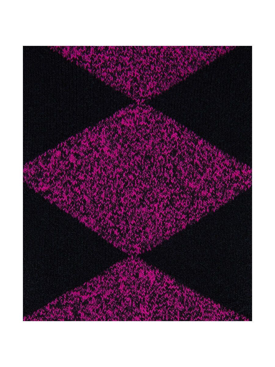 Falke Burlington Snow Rhomb Girl Kniestrümpfe, black - Bild 3