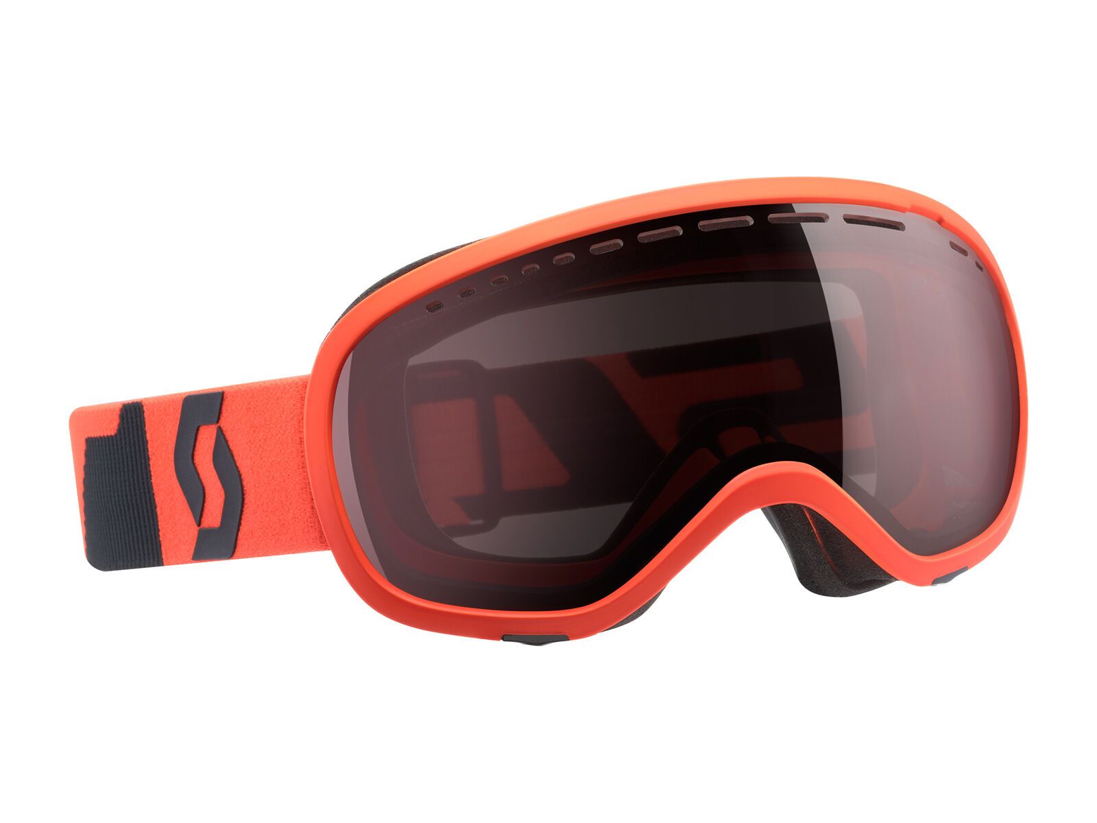 Scott Off-Grid, fluo orange grey/Lens: amplifier silver chrome - Bild 1
