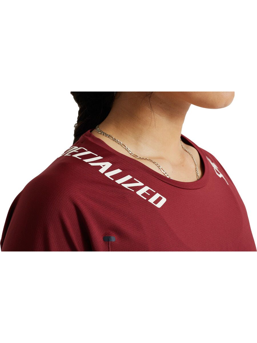 Specialized Women's Trail Air Long Sleeve Jersey, garnet red - Bild 4
