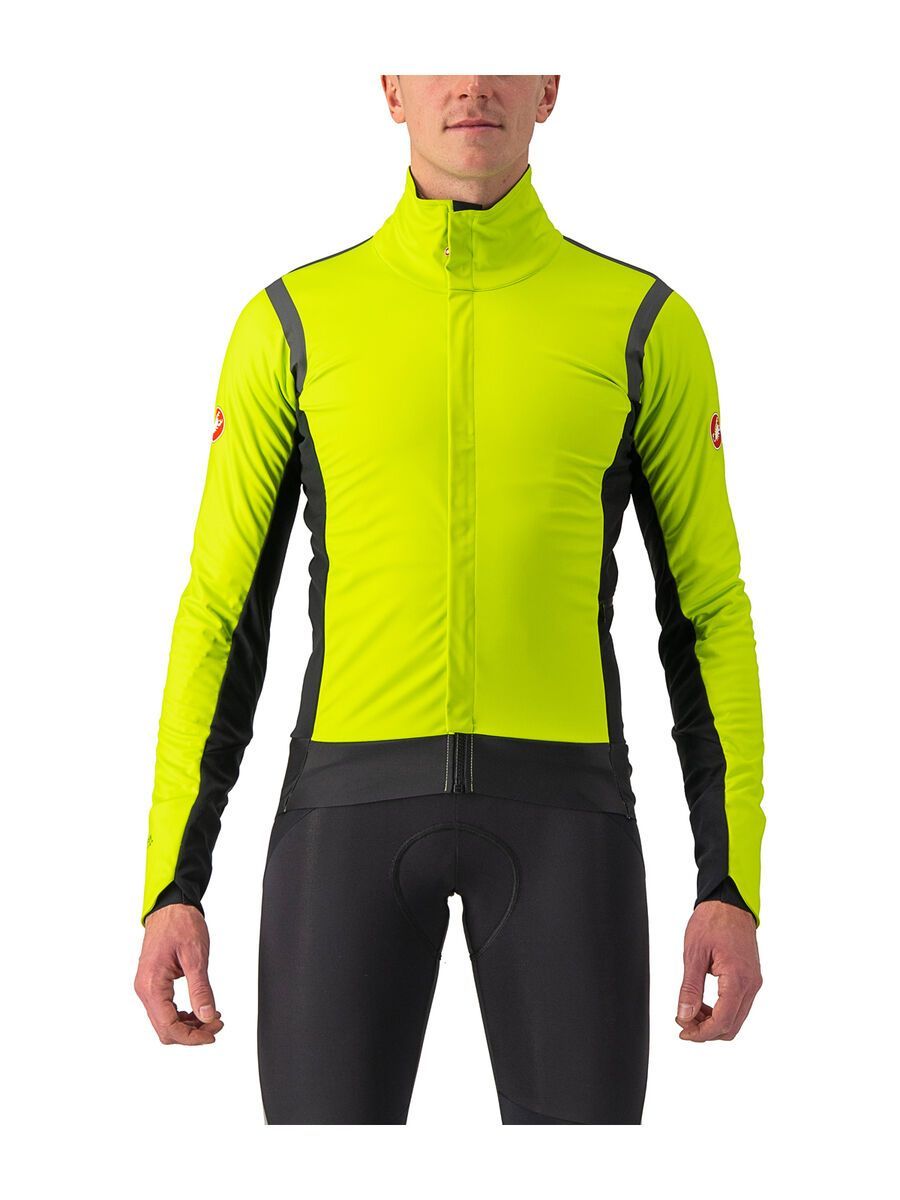Castelli Alpha RoS 2 Jacket, electric lime/dark gray - Bild 1
