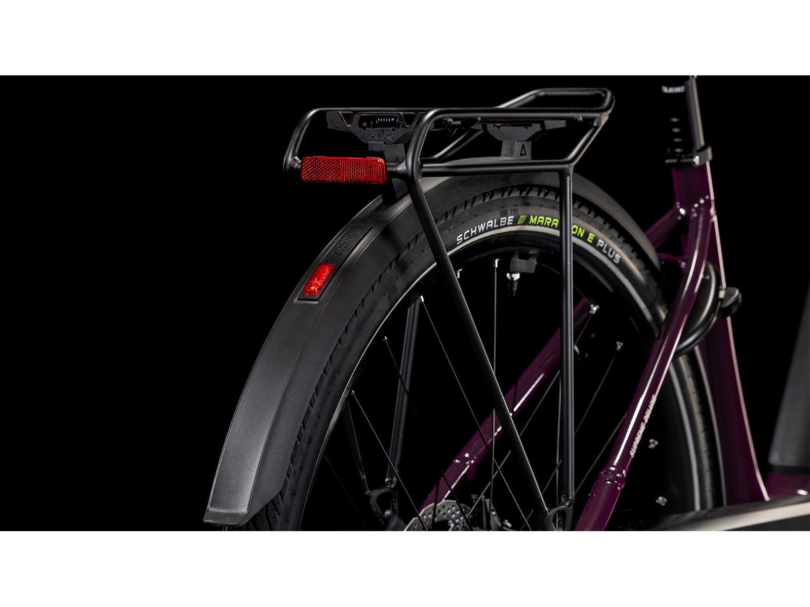 Cube Supreme Hybrid Deluxe Pro 625 Easy Entry, amarone´n´grey - Bild 4