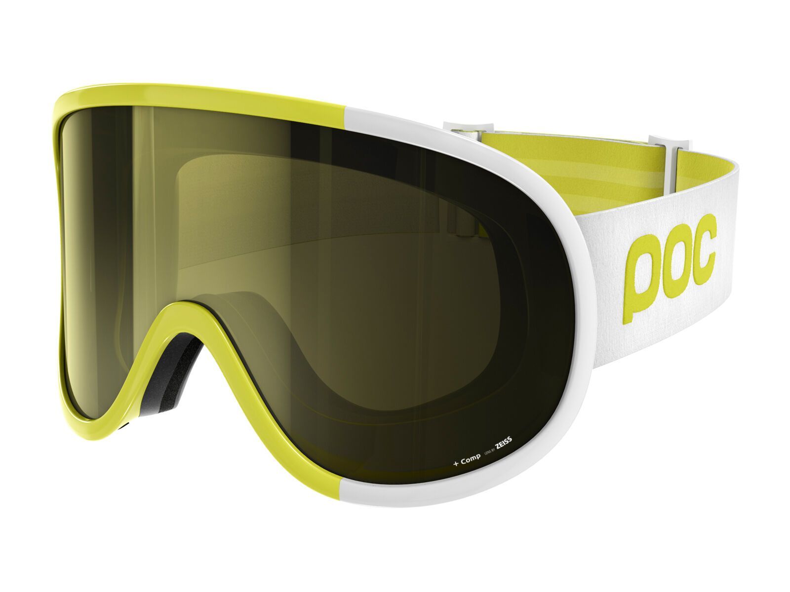 POC Retina Big Comp inkl. Wechselscheibe, hexane yellow/Lens: smokey yellow - Bild 1