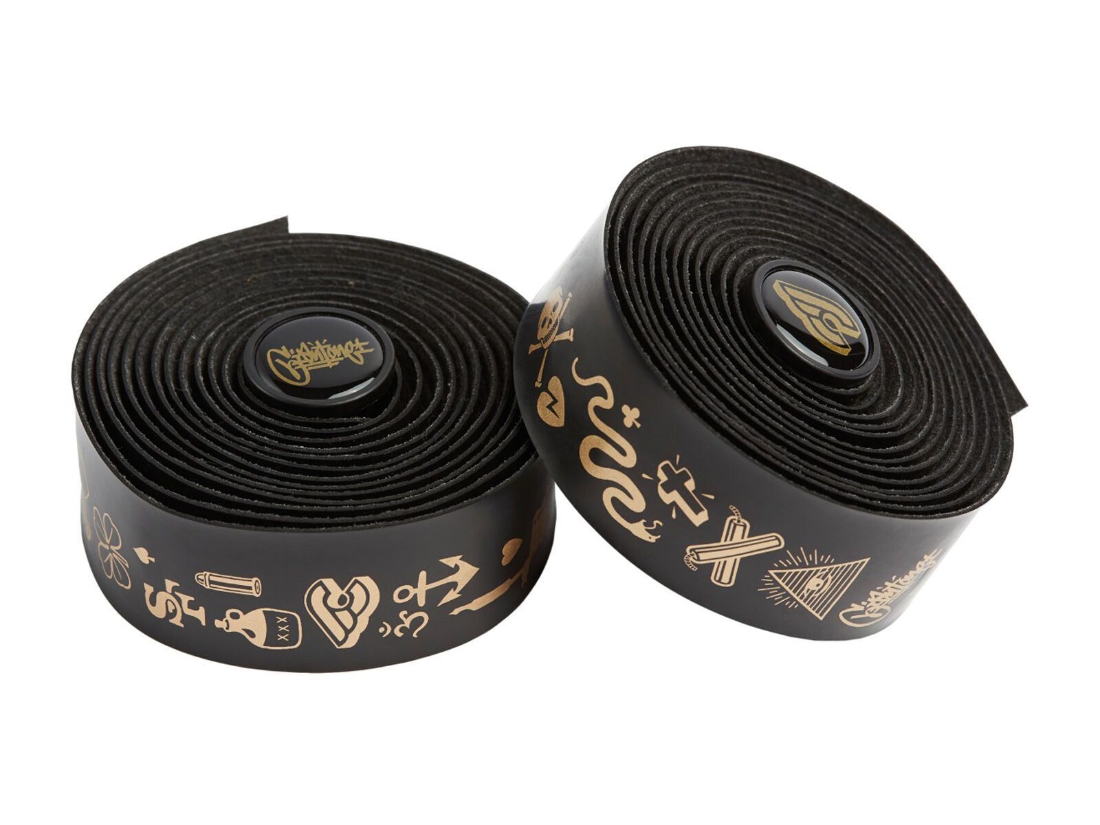 Cinelli Mike Giant Volée Ribbon, black/gold - Bild 1