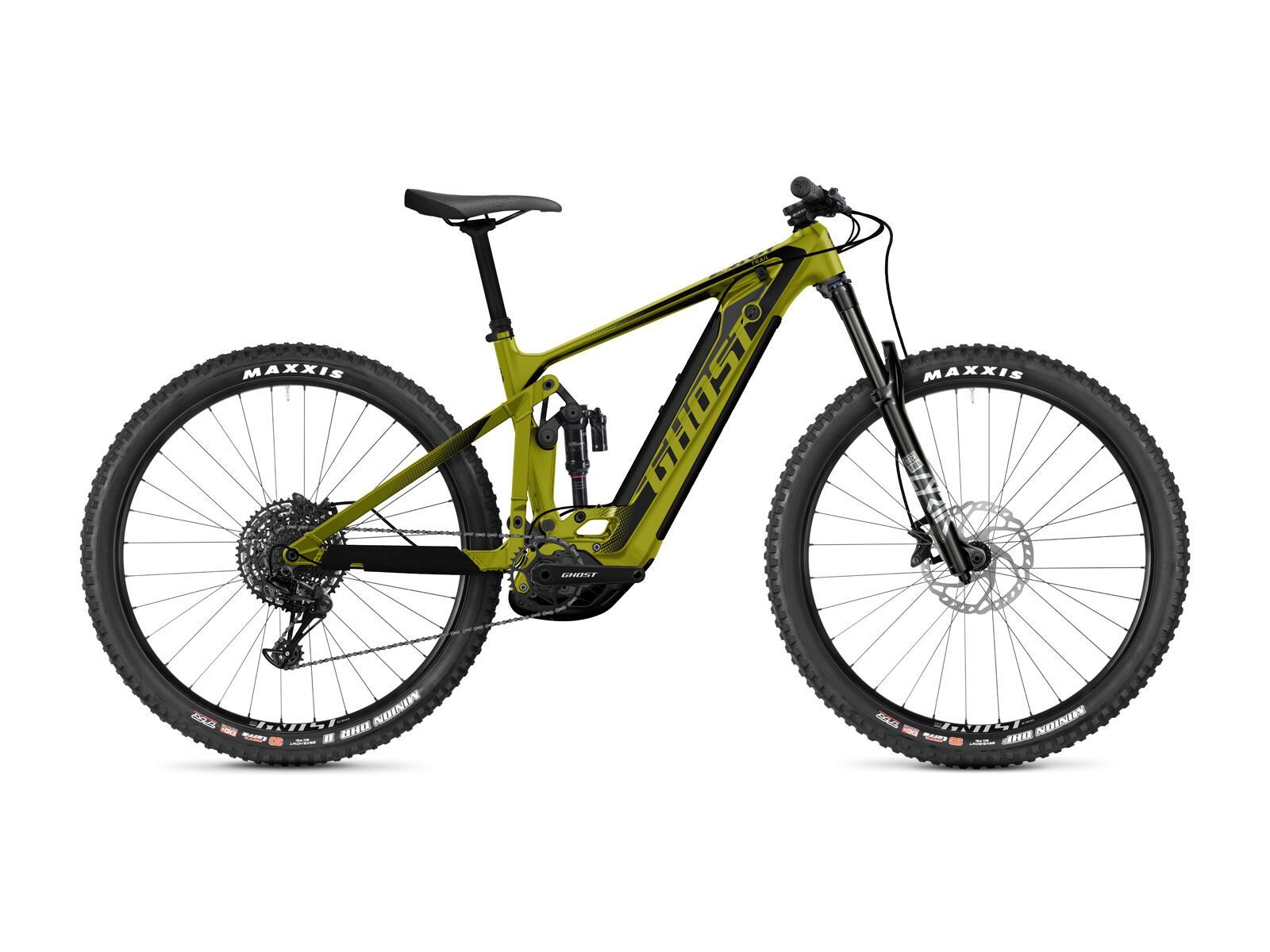 Ghost E-Riot Trail Advanced 29, kiwi/black - Bild 1