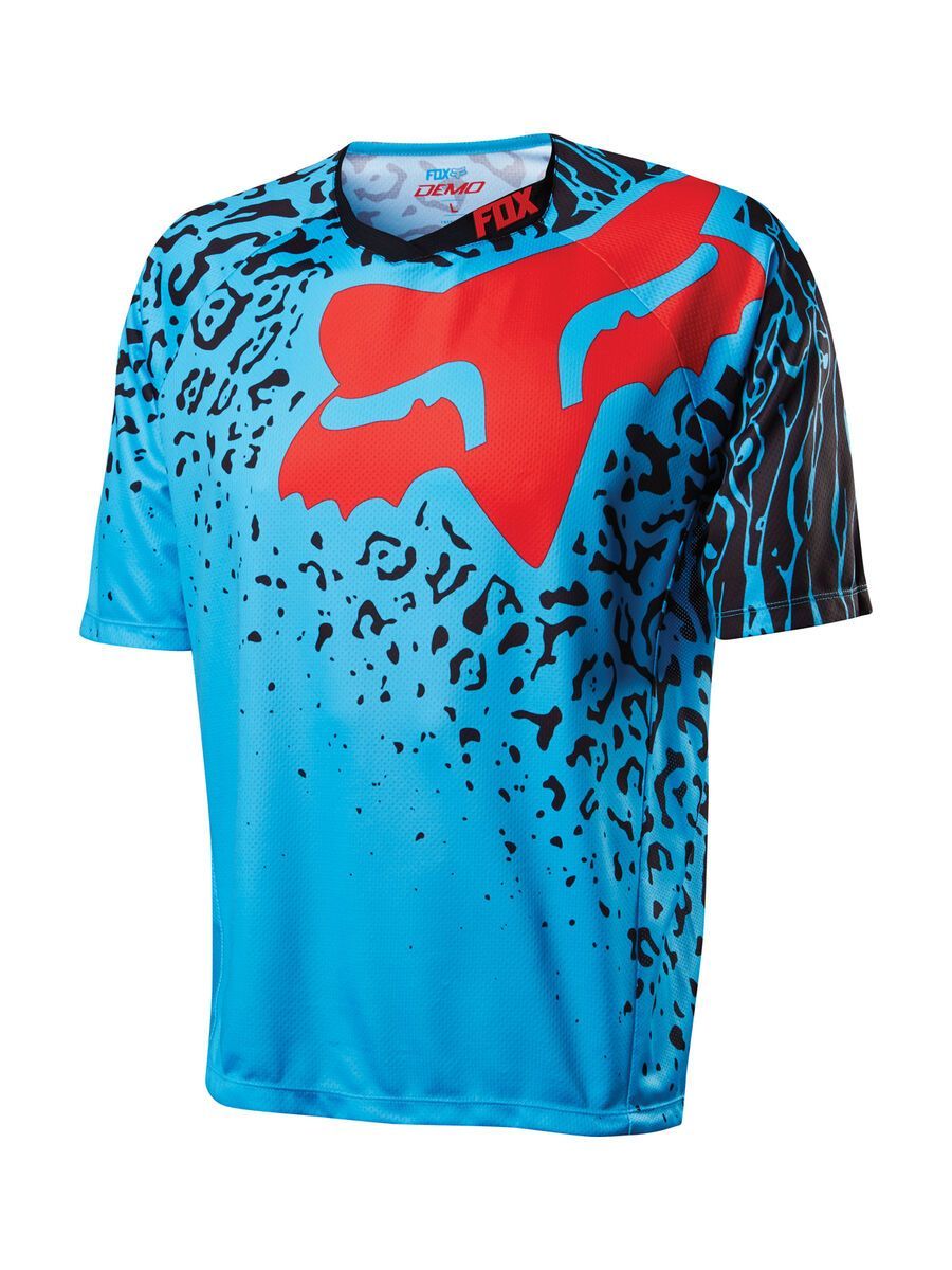 Fox Demo Cauz SS Jersey, cyan - Bild 1