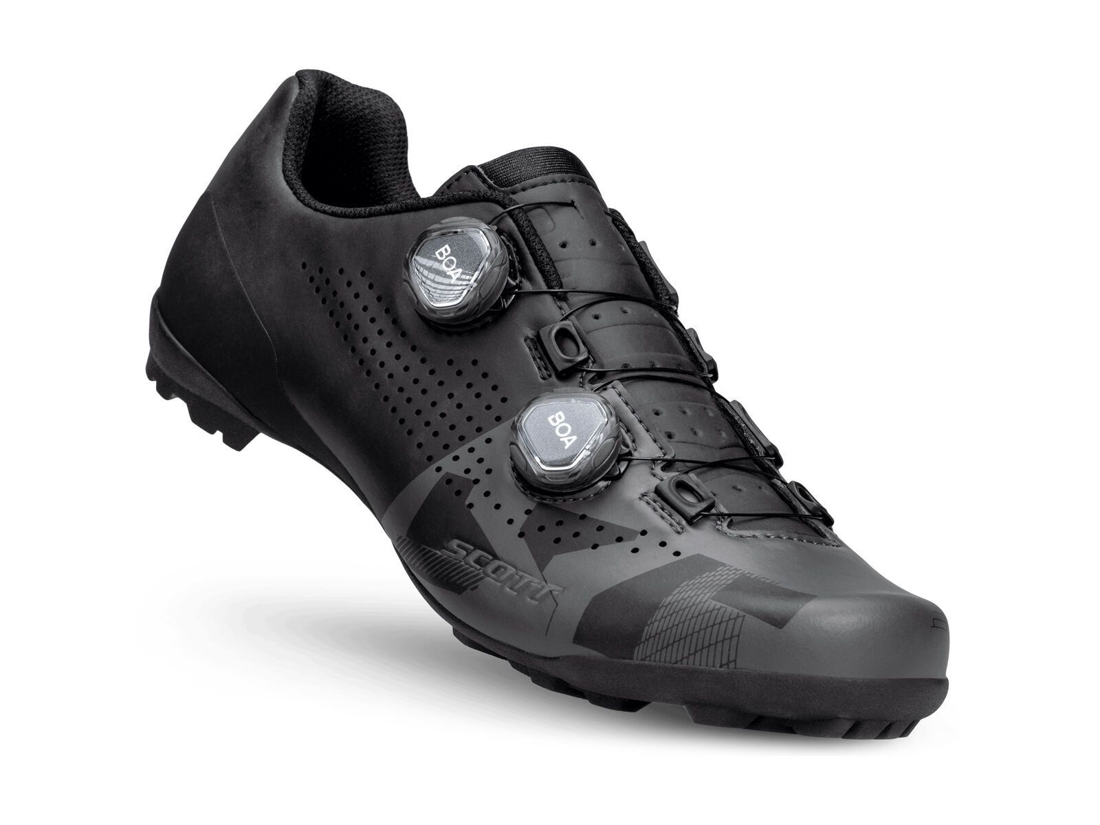 Scott Gravel RC Shoe, matt black/anthracite grey - Bild 1