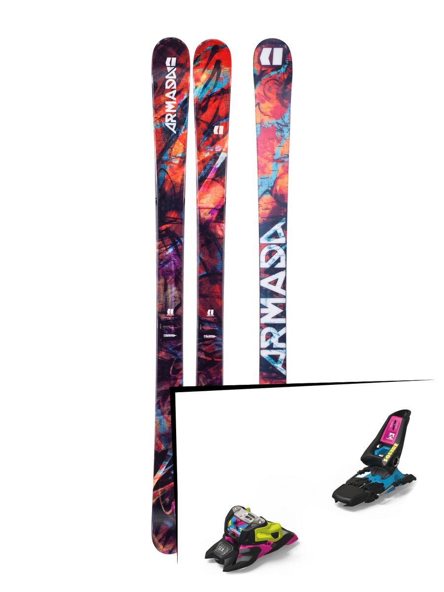 Set: Armada Arv 84 2018 + Marker Squire 11 ID black/pink/blue - Bild 1