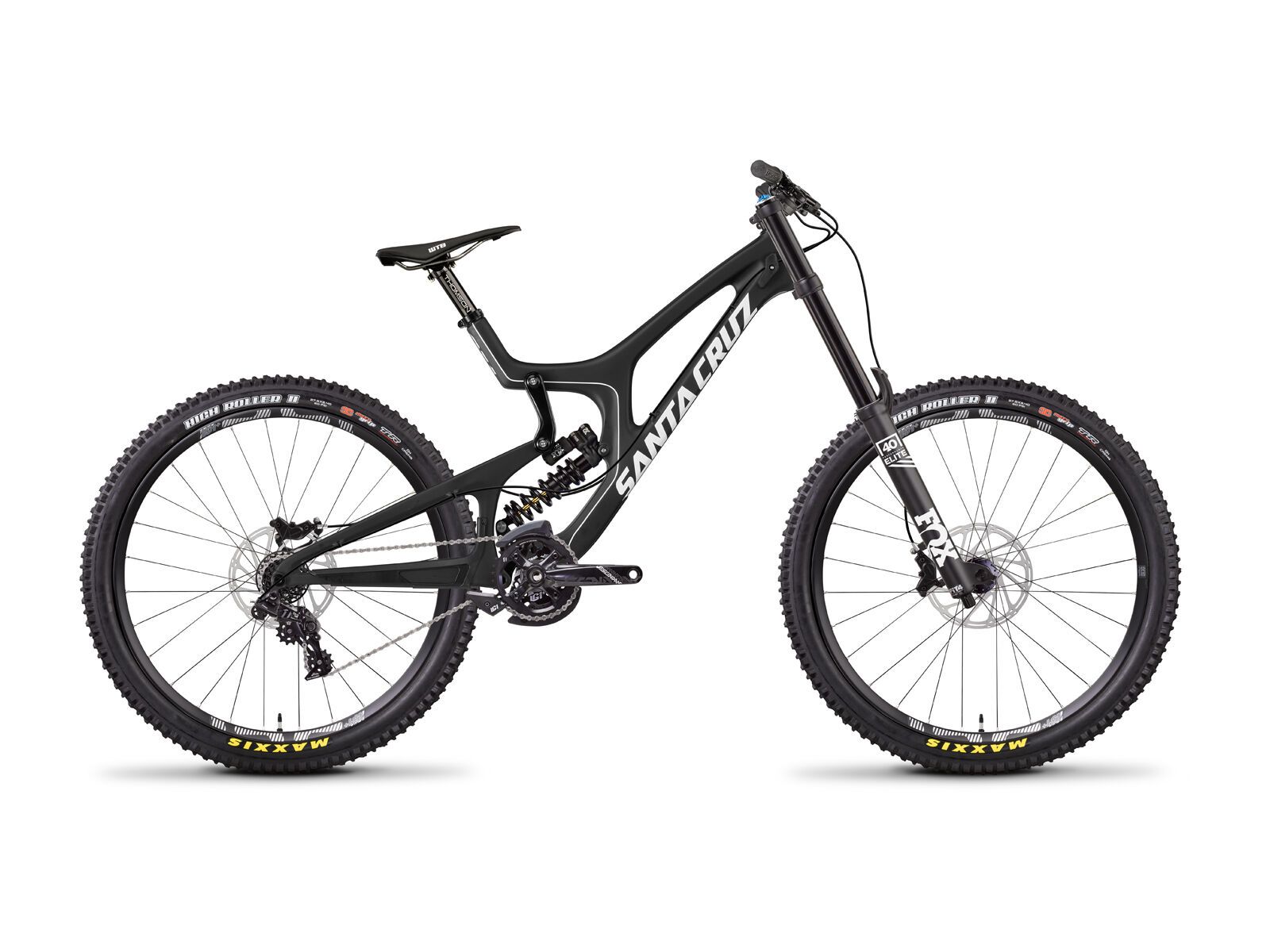Santa Cruz V10 C S, matte carbon and white - Bild 1