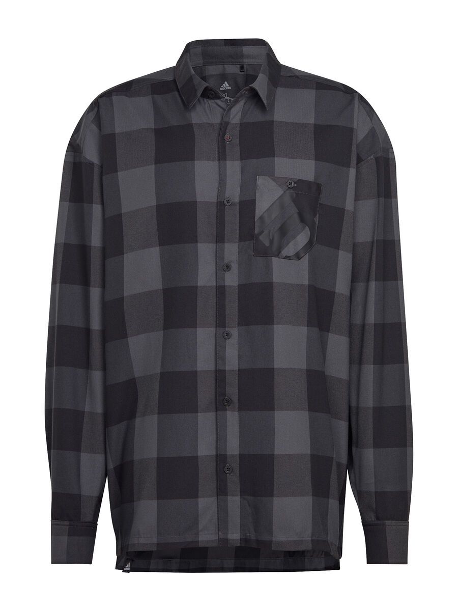 Five Ten 5.10 Flannel, grey six/black - Bild 1