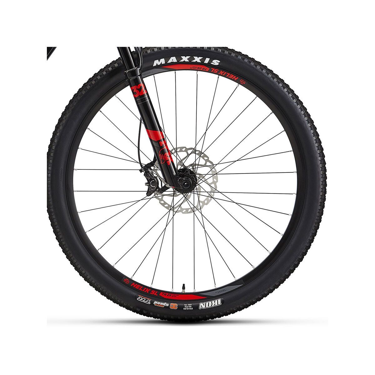 Rocky Mountain Vertex Carbon 70, smoke on the water/black in black/flaming lips - Bild 4