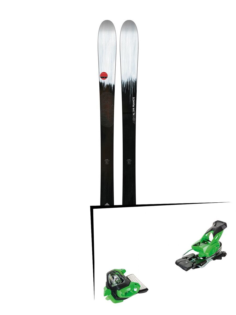 Set: Line Sir Francis Bacon 2018 + Tyrolia Attack² 16 GW green - Bild 1