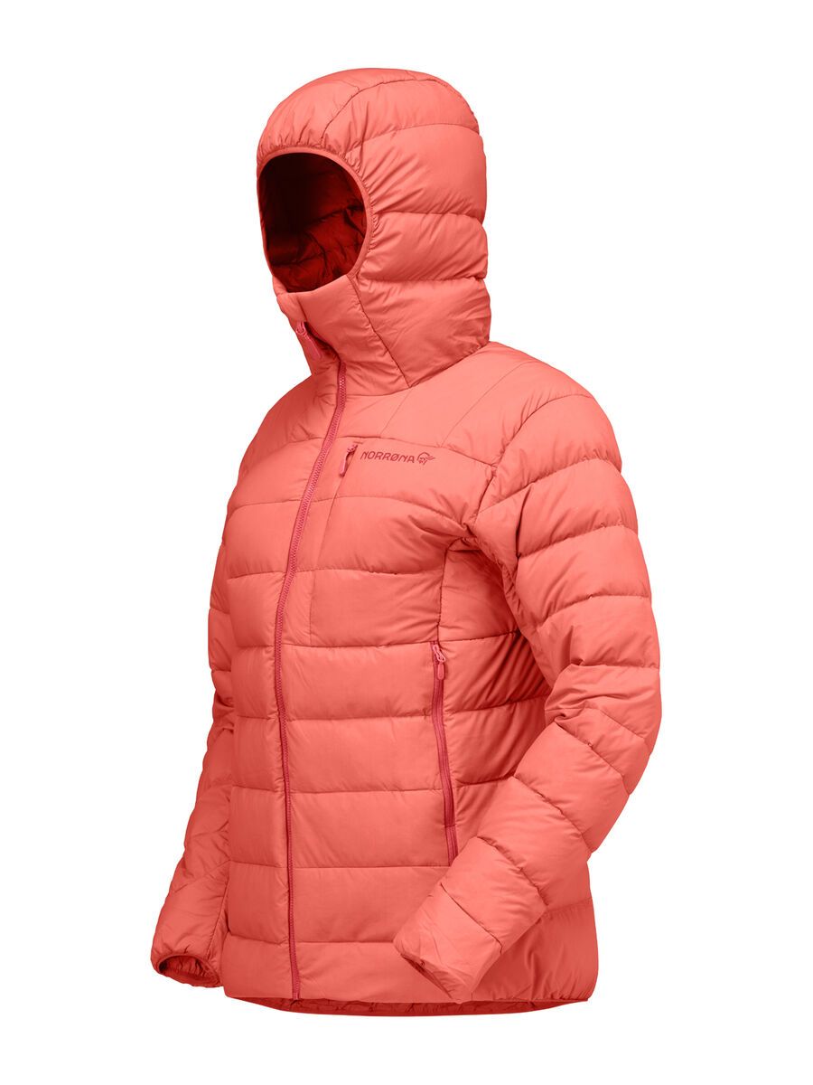 Norrona femund down700 Zip Hood W's, deep sea coral - Bild 2