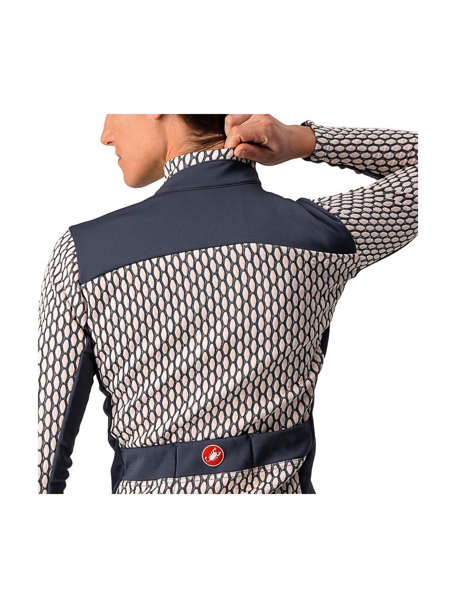 Castelli Sfida 2 Jersey FZ, soft pink/dark steel blue - Bild 5
