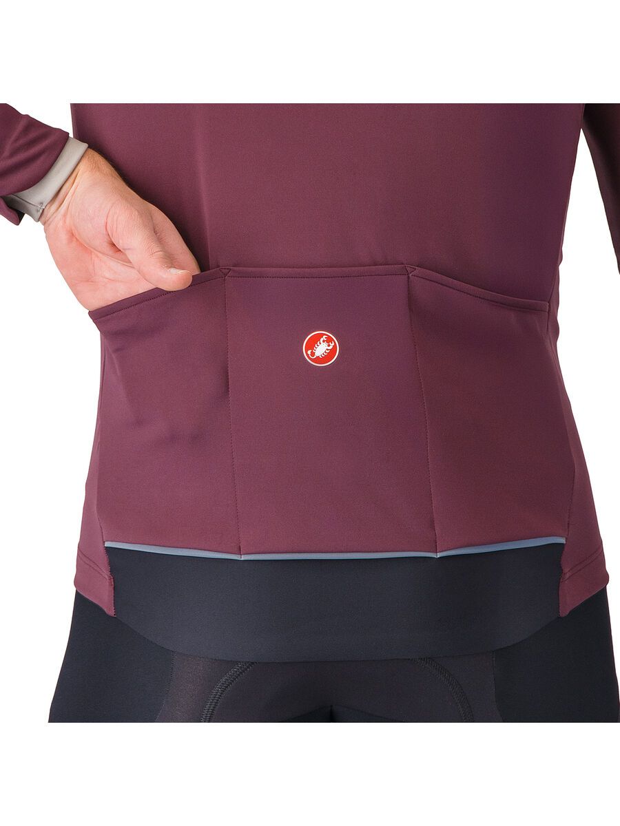 Castelli Alpha 150 Jacket, deep bordeaux/clay - Bild 7