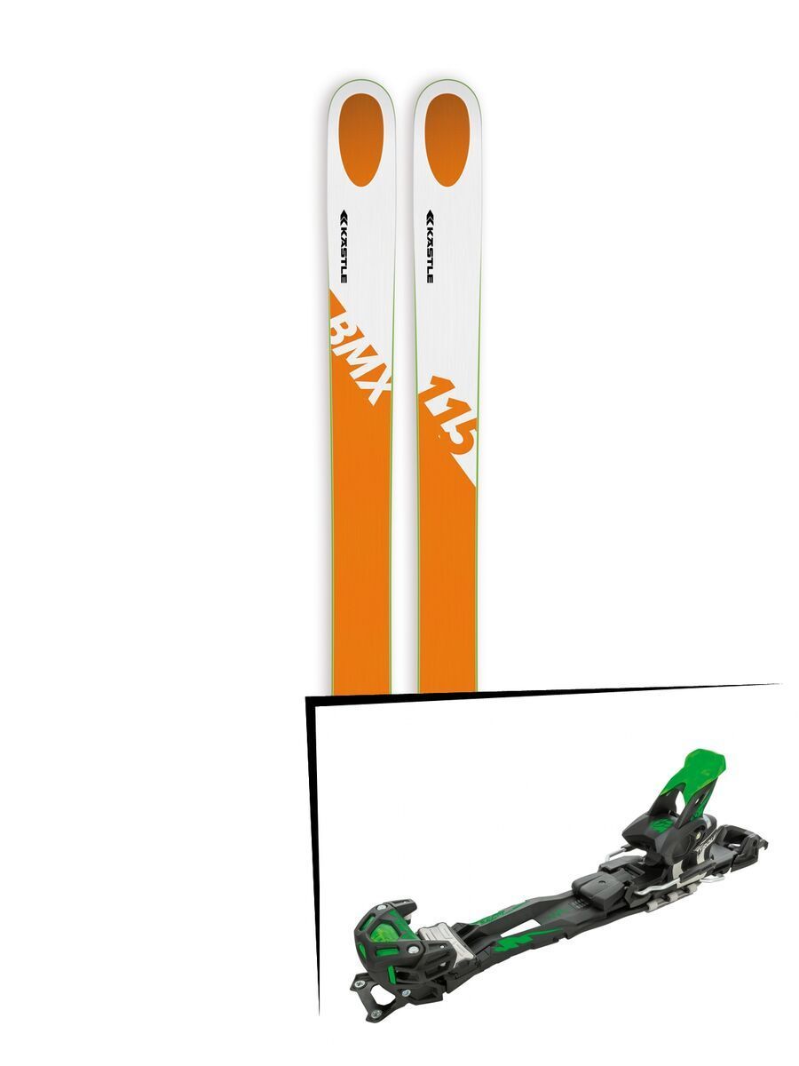 Set: Kästle BMX115 2018 + Tyrolia Adrenalin 16 solid black flash green - Bild 1