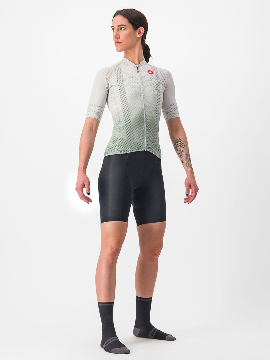 Castelli Climber's 2.0 W Jersey, moon gray/defender green - Bild 7