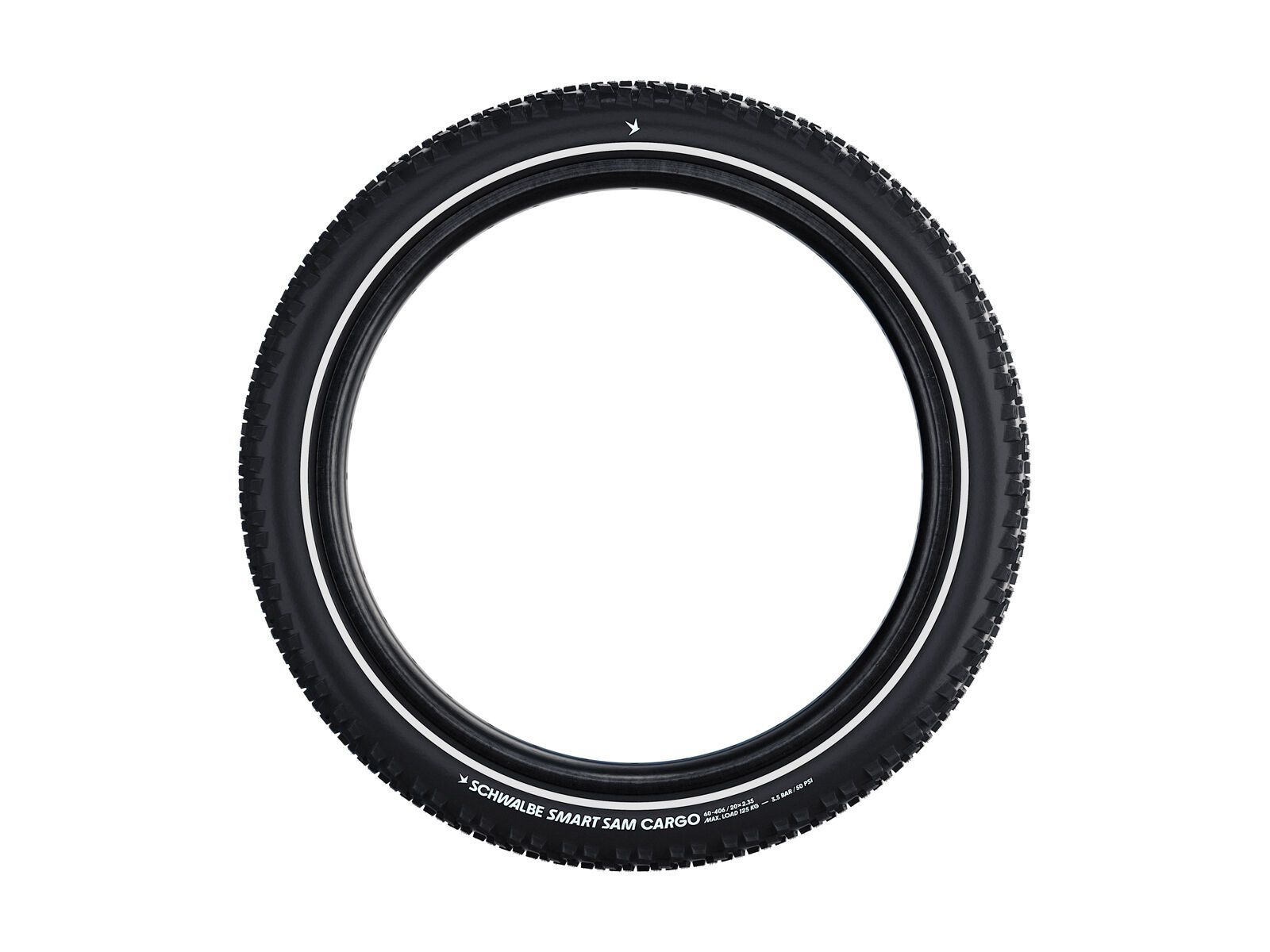 Schwalbe Smart Sam Cargo Performance Addix E Super Defense - 27.5 Zoll, black-reflex - Bild 2