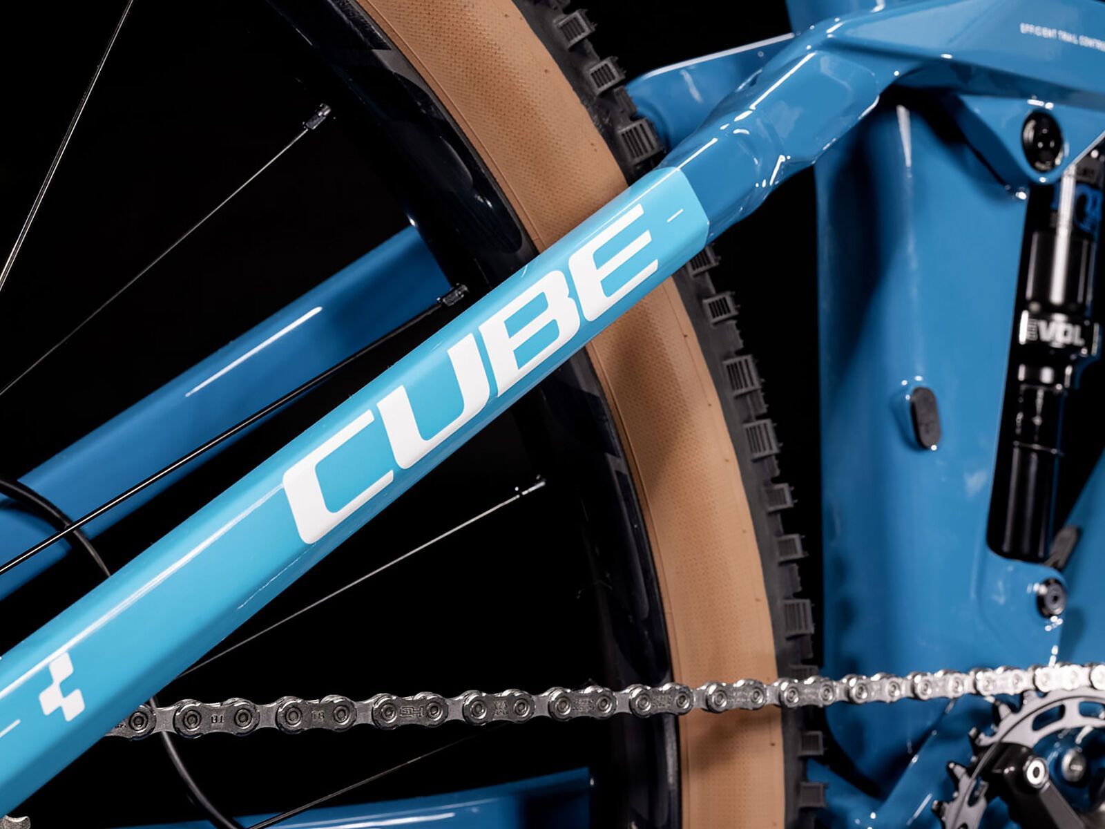 Cube Stereo 140 HPC Race 27.5, deepblue´n´white - Bild 3