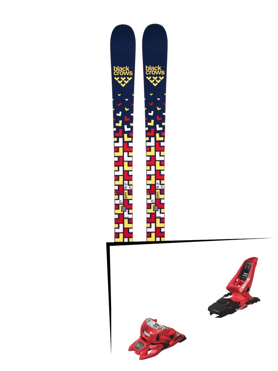 Set: Black Crows Junius 2018 + Marker Squire 11 ID red - Bild 1